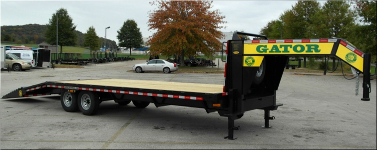 Gooseneck flat bed trailer for sale14k  Hart County, Kentucky